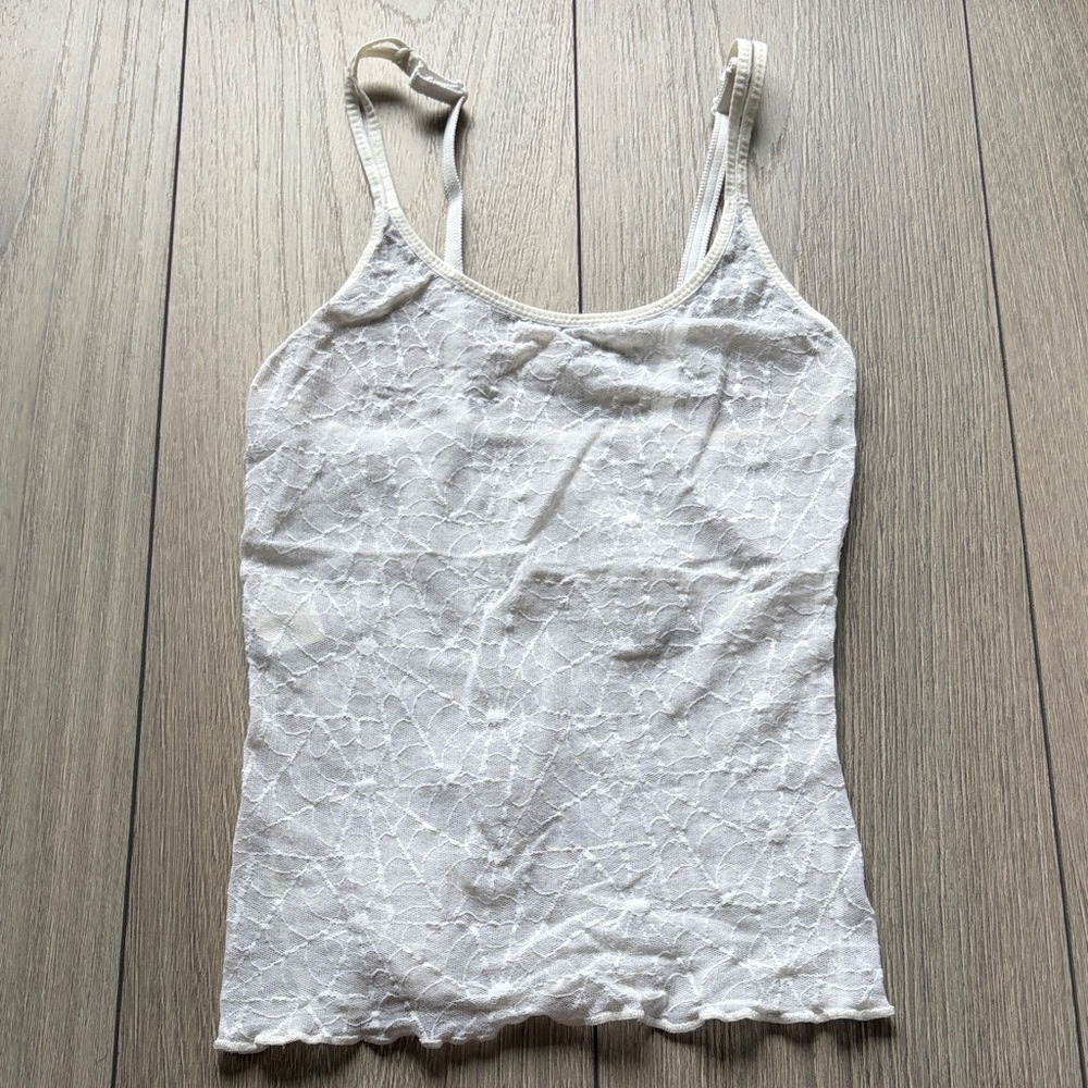 Vintage Mesh Spiderweb Cami
